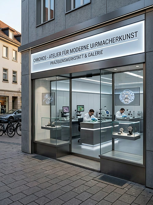 Uhrmacherei modern Moderne Uhrmacherei