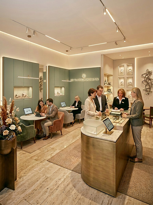 modernes Trauringstudio modernes Trauringstudio